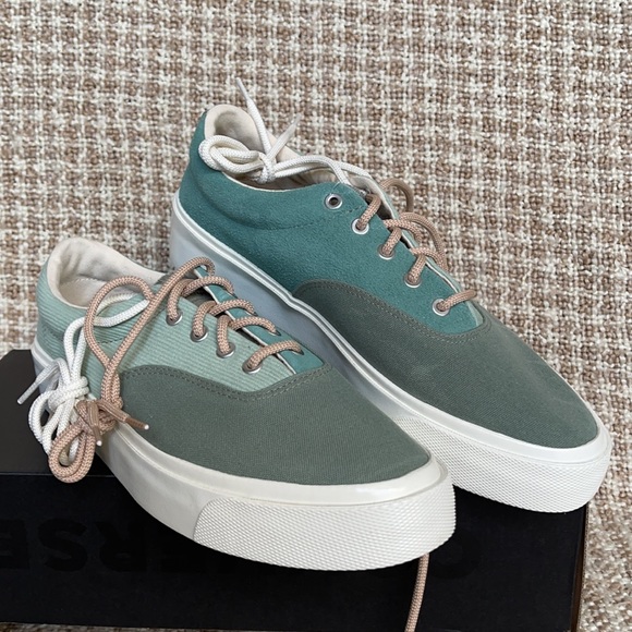 Converse Skid Grip OX Oil Green/Malachite Green MEN`S - Picture 5 of 16